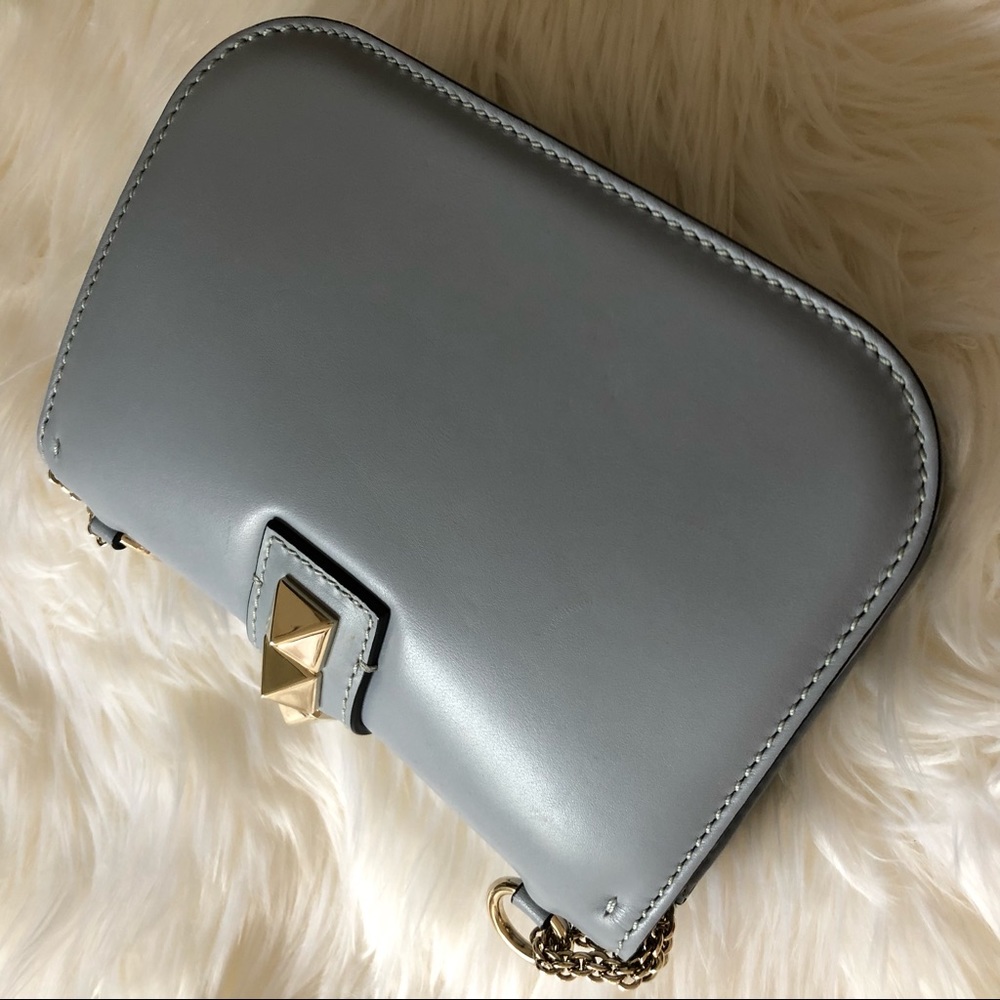 Valentino Rockstud shoulder bag in sky blue - used - Picture 7 of 7